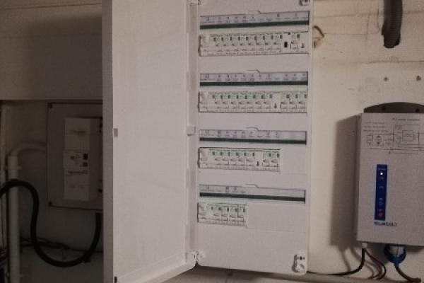 Remplacement de tableau électrique au Tremblay Omonville dans l'EURE